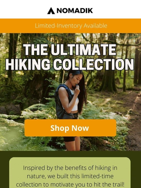 Introducing the Ultimate Hiking Collection