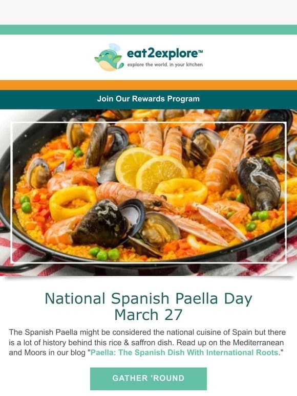 It’s National Spanish Paella Day