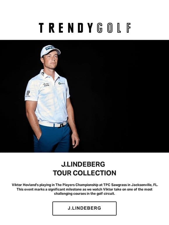 J.LINDEBERG TOUR COLLECTION | Tour inspired.