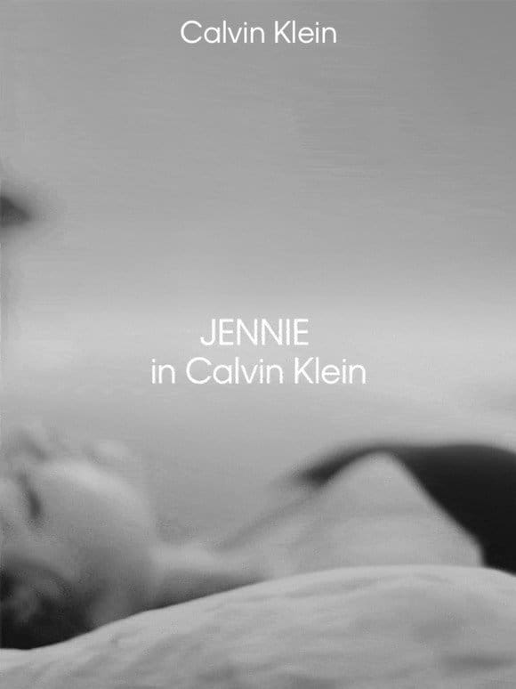 JENNIE in Calvin Klein