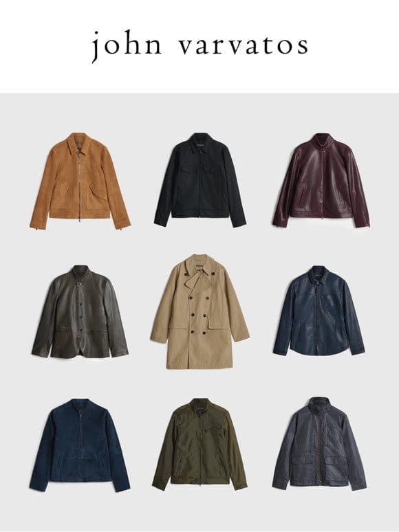 JV Outlet: Outerwear styles at up to 70% off