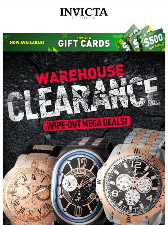 Jaw-Dropping DEALS❗️ It’s WAREHOUSE CLEARANCE❗