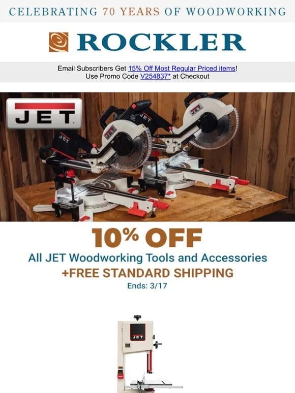 Jet Set Go: 10% Off All Jet Power Tools Starts Today!