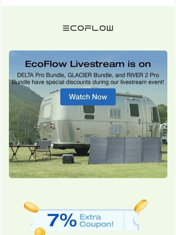 Join Now for Exclusive Deals! EcoFlow Livestream Event Starting!