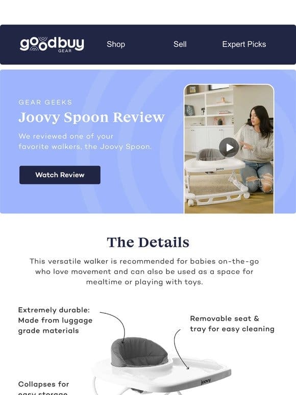 Joovy Spoon Walker Review