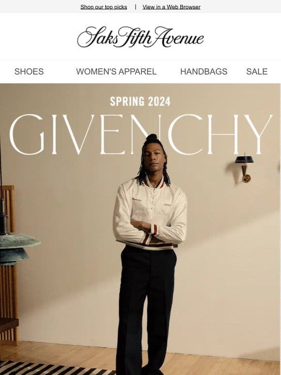 Just Landed: Givenchy’s Spring 2024 Collection