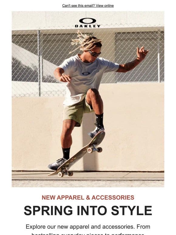 Just Landed: New Apparel & Accessories