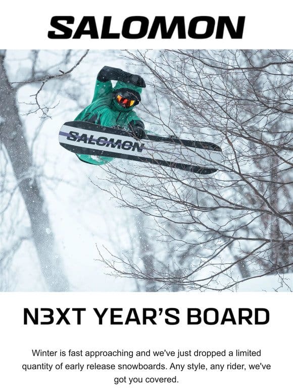 Just Landed – New Season Snowboards