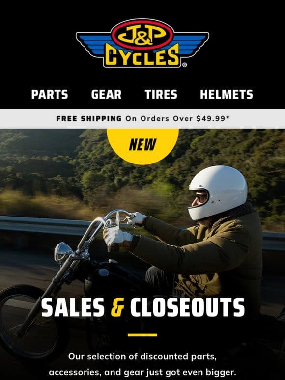 Just Updated–Check Out The New Closeouts & Sales!