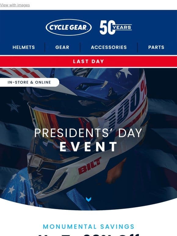 LAST DAY! Presidents’ Day Event Ends At Midnight