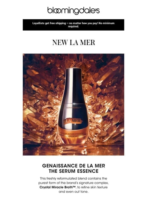 La Mer introduces new skincare!