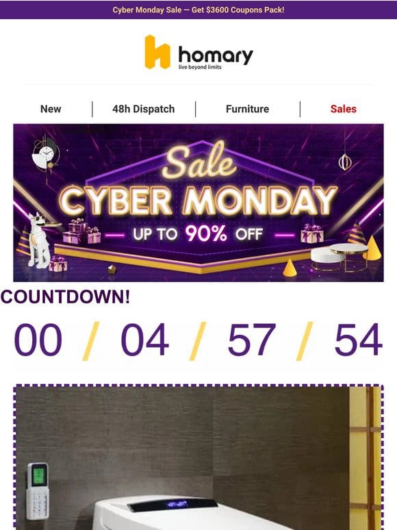 Last Call! Grab Cyber Monday Deals  — 10% OFF