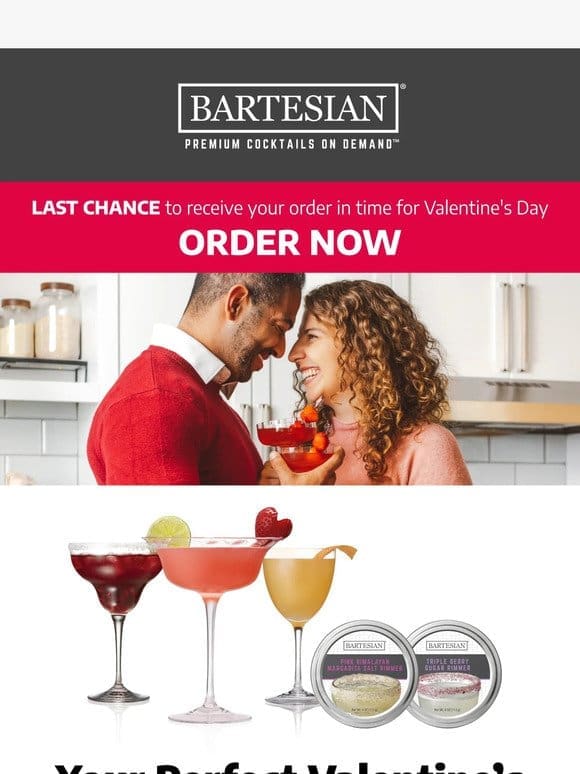 Last chance! Order your Valentine’s Day party menu today