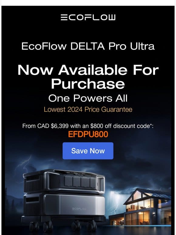 Launching Now: The All-New DELTA Pro Ultra – Available for Purchase!