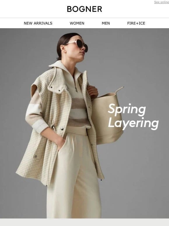 Layer by Layer | Spring’s Outerwear Edit