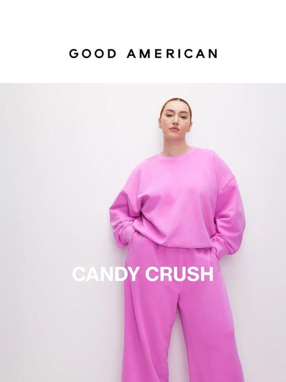 Life is Sweeter in Our Candy Crush Sweats