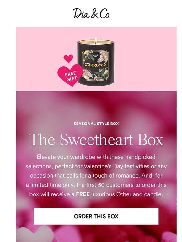 Limited-Edition: The Sweetheart Box ❤️