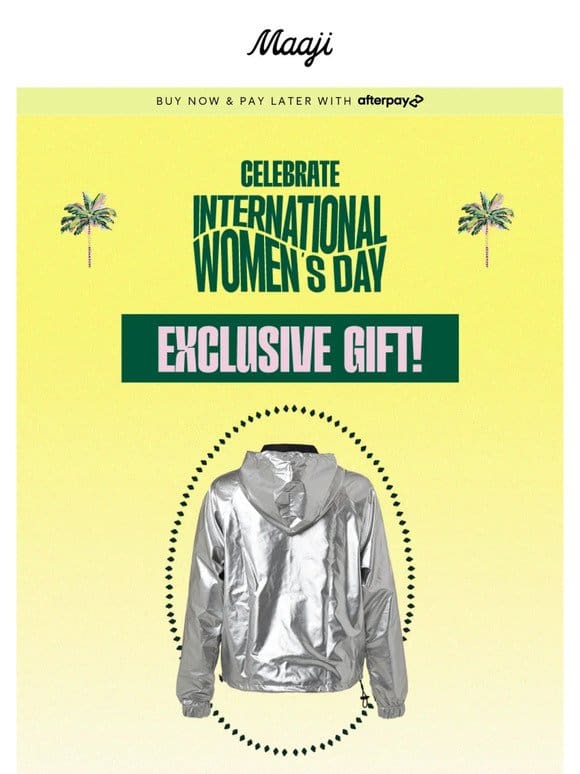 Limited Time! Women’s Day Exclusive!