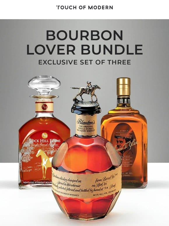 Love Bourbon? You’re Gonna Like This Bundle.