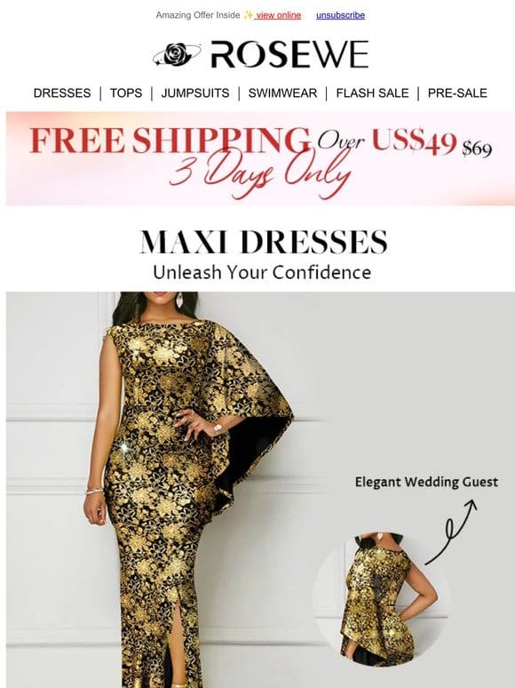MAXI DRESSES: Maximize Your Party Glam!
