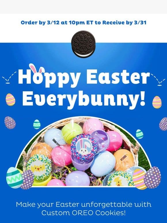 Make it a Hoppy Easter with OREOiD!