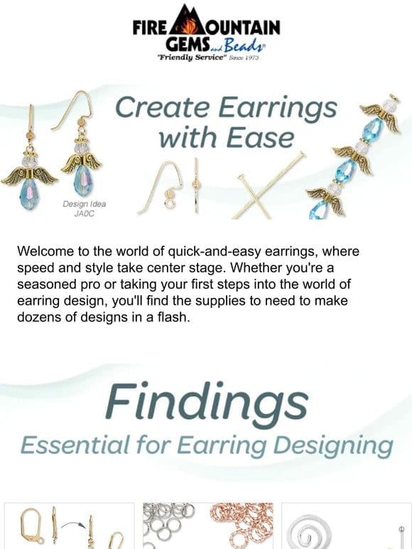 Making Your Own Earrings is Easy! Find Everything You Need Here