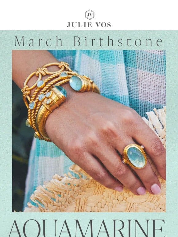 March’s Birthstone: Aquamarine Blue