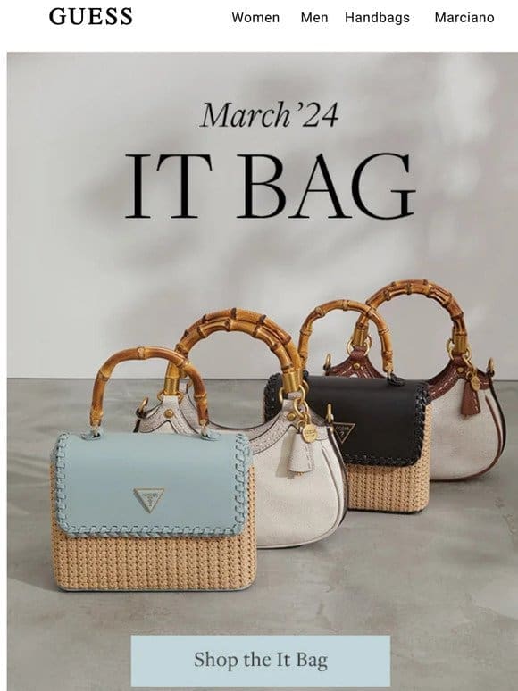 March’s It Bag Is Naturally Chic