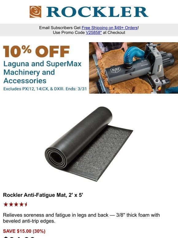 Maximize Your Power: 10% Off Laguna Tools + Free Accessories with Purchase of SawStop PCS!