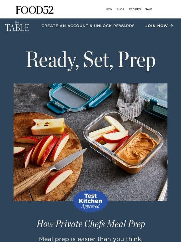 Meal prep like a chef with these pro tips.