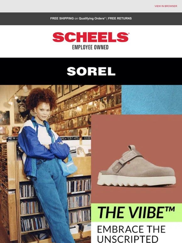 Meet SOREL’S New VIIBE Collection!