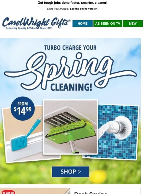 Mighty Tidy Tools for Spring Cleaning