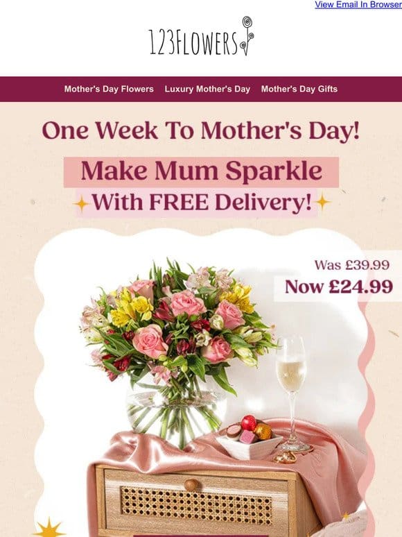 Mother’s Day 10th March!