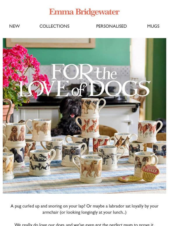 Mugs for the dog lovers | Labradors， pugs & more