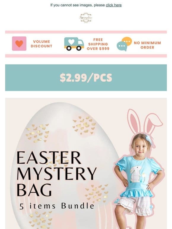 Mystery Bags from Just $2.99/PC!