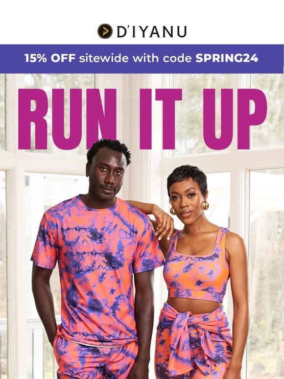 NEW Activewear + 15% Off Sitewide!