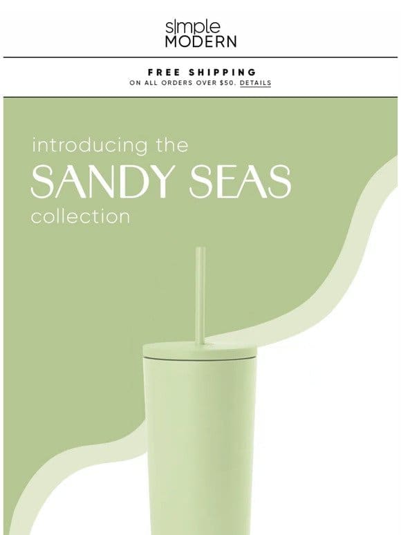 NEW COLOR LAUNCH: Sandy Seas