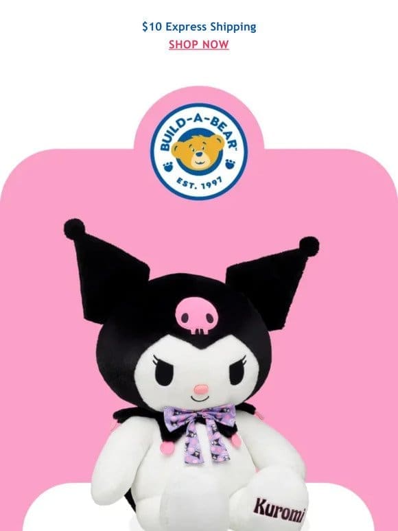 NEW Giant Kuromi Plush Now in Stores & Online!