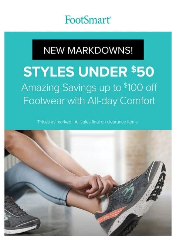 NEW Markdowns Just Added! Styles Under $50