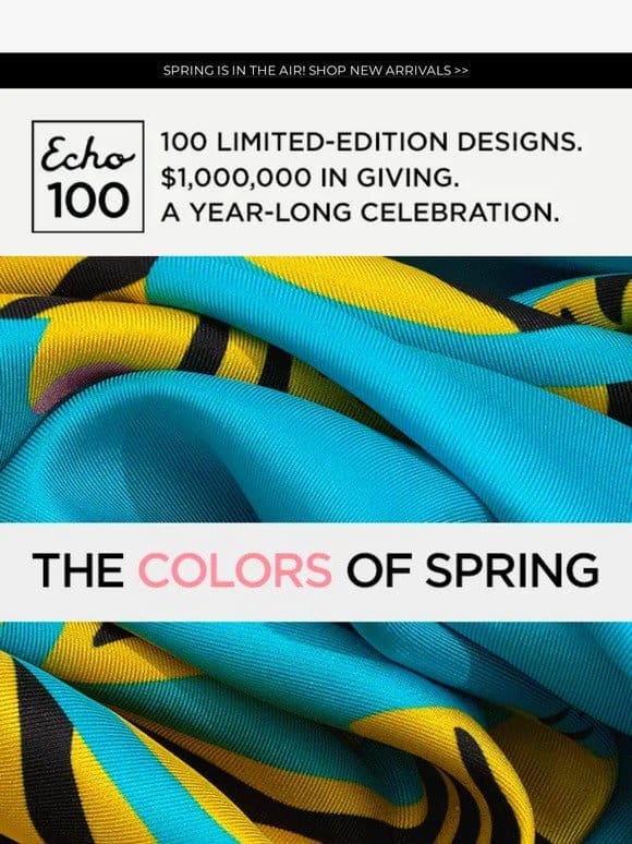 NEW RELEASE: Spring brights， rich with color