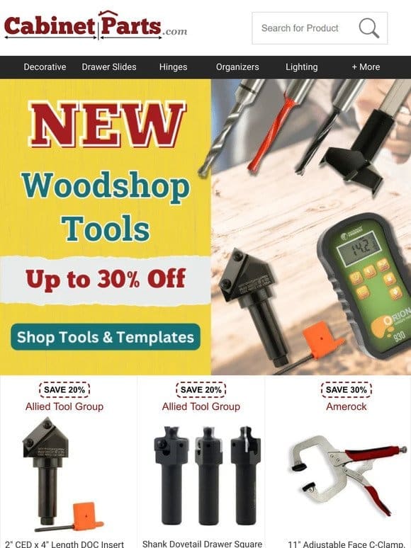 NEW SALE❗Woodshop Tools and Templates!