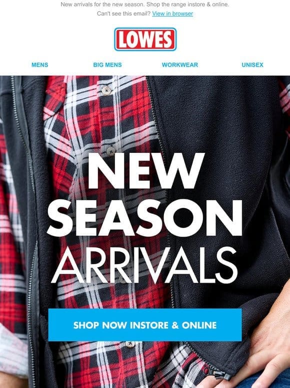 NEW SEASON ARRIVALS ✨ Shop instore & online!