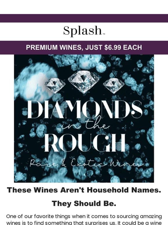 NEW: The Diamonds in the Rough Vineyard 15-Pack!