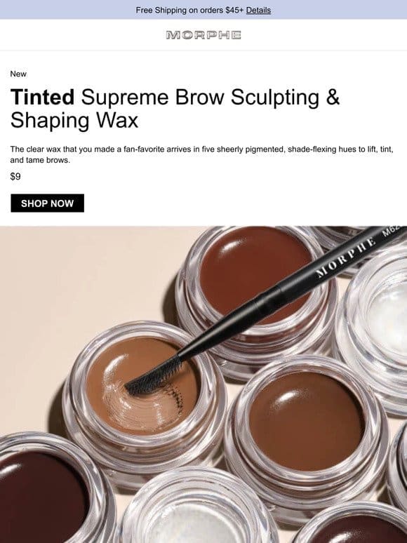 NEW tinted brow wax is here!