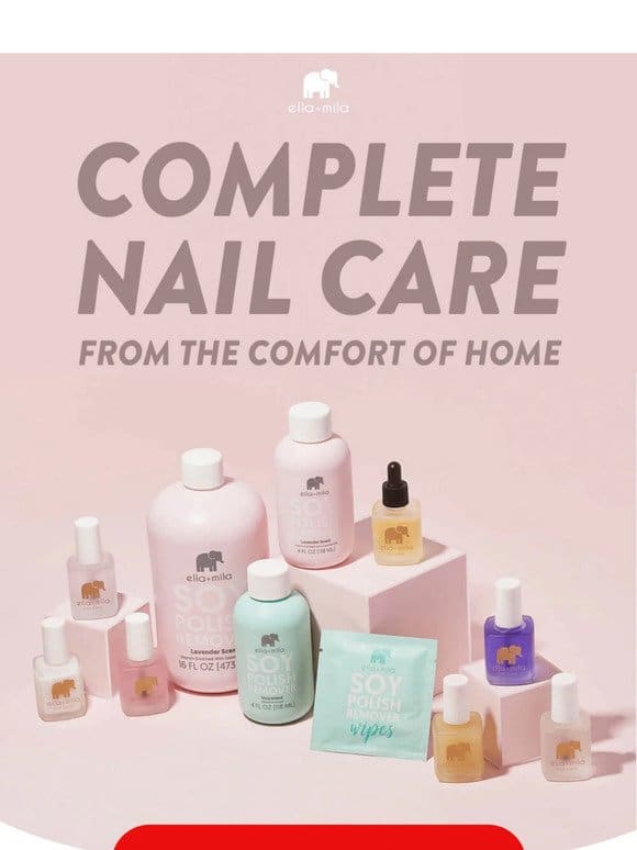 Nail care at home is easier than you think
