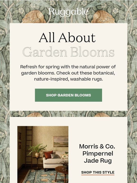 Natural Refresh: All About Garden Blooms