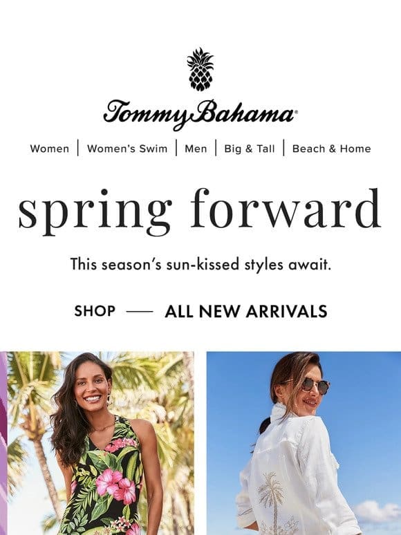 New Arrivals for Any Spring Escapade
