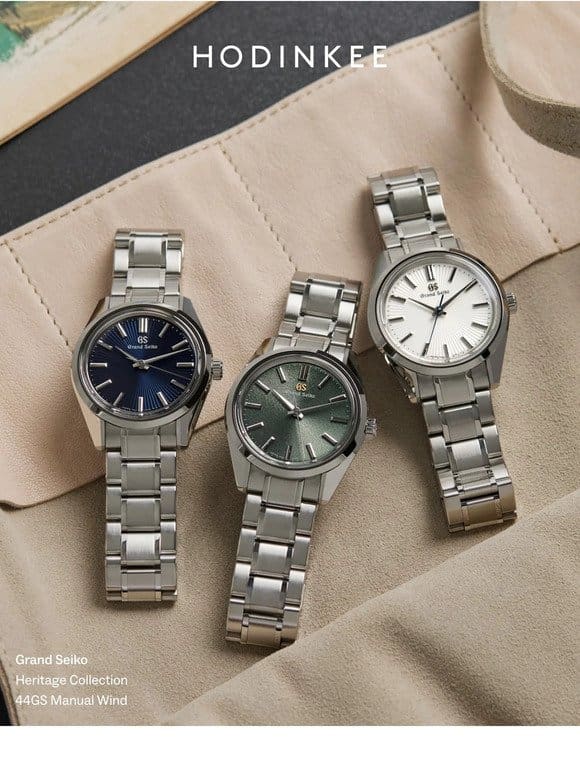 New Arrivals from Grand Seiko
