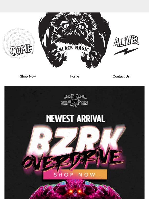 (New) BZRK Overdrive: All-in-One Advanced Pre-Workout