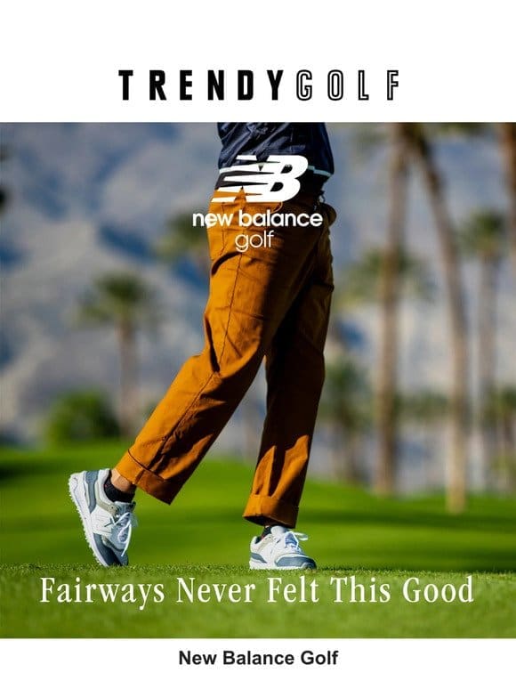 New Brand: New Balance Golf | Free Delivery + Free Returns*